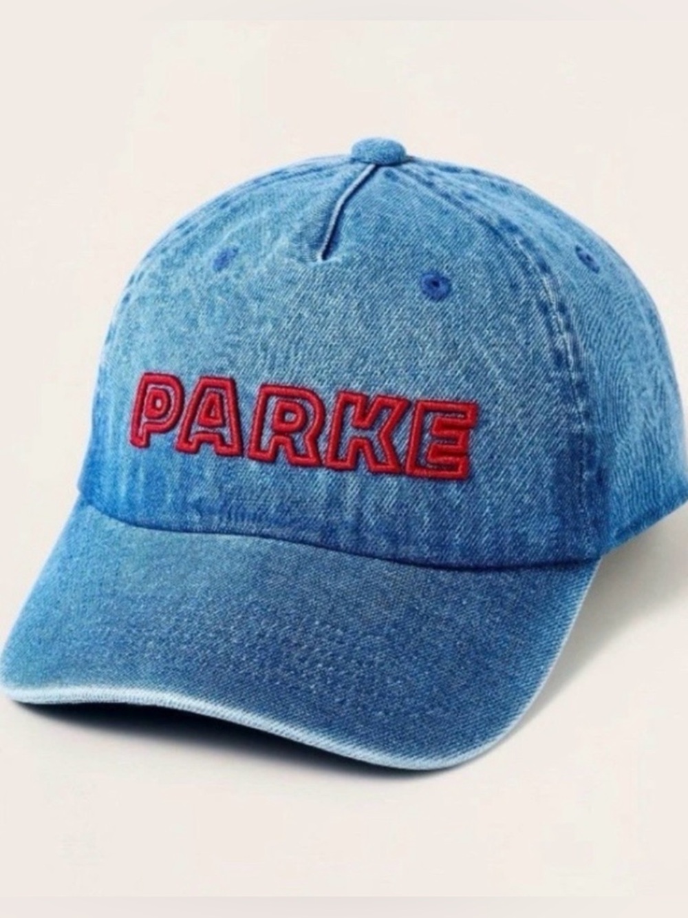 Parke x Target Denim Baseball Hat Medium Wash One Size Fits All